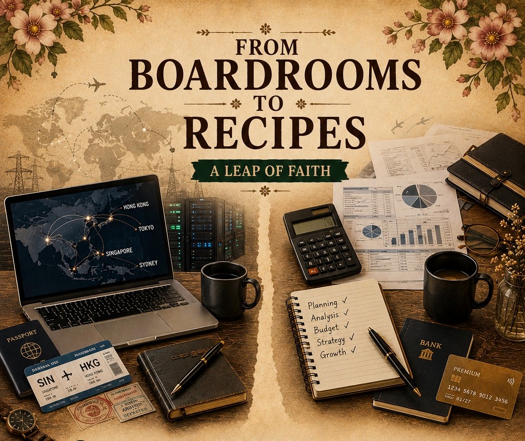 From Boardrooms to Recipes — A Leap of Faith